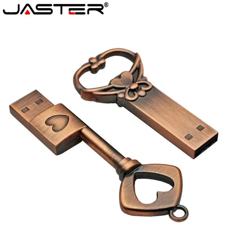 JASTER   Ʈ  Ű USB ÷ ̺  ̺, ݼ Ű ޸ ƽ, ũƼ ȥ , 32GB, 64GB